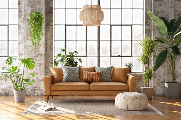 9 cách trang trí phòng khách theo phong cách bohemian hoang dã đúng điệu
