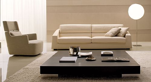 Những kiểu dáng sofa hợp với bàn trà hiện đại