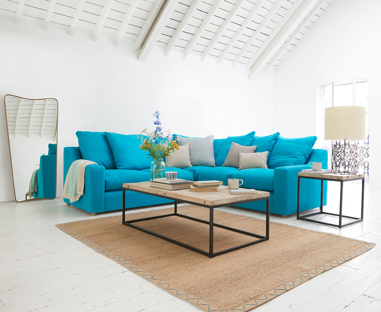 Tổng hợp ý tưởng bọc ghế sofa xanh dương hiệu quả với các không gian phòng