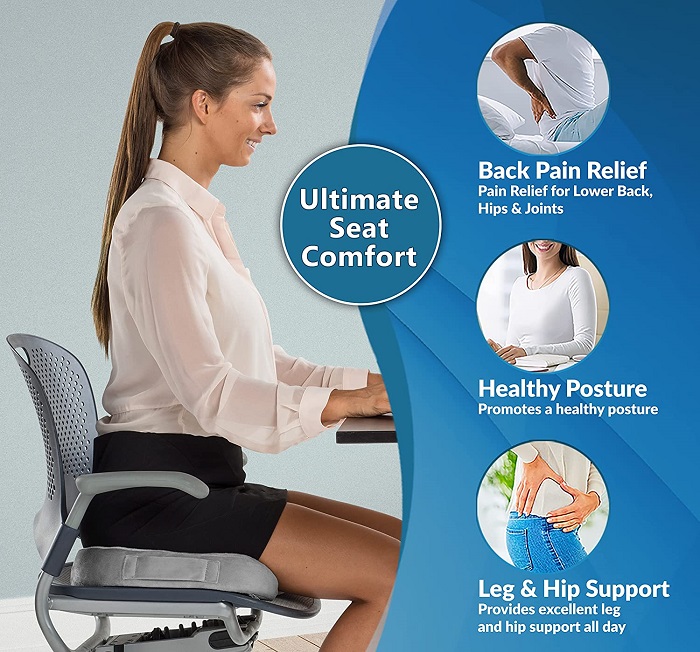 Top 5 những mẫu đệm ghế hỗ trợ lưng tốt cho sức khỏe của bạn