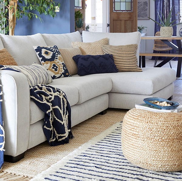 Thiết kế phòng khách với sofa qua 5 ý tưởng