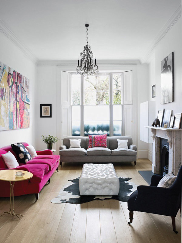 8 màu kết hợp với màu đen cho bọc ghế sofa nhà bạn