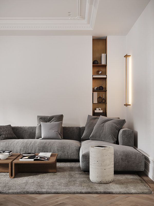 Top 10 ý tưởng sử dụng ghế sofa xám cho không gian sống của bạn
