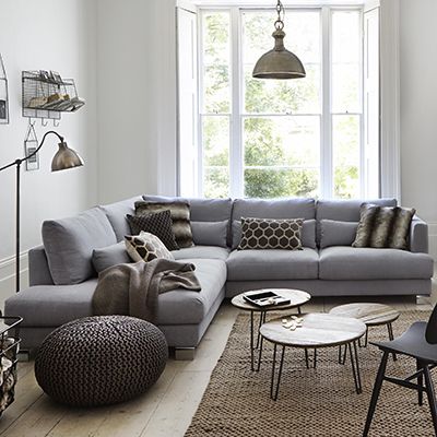 Cách sắp xếp sofa chữ L cho phòng khách nhỏ