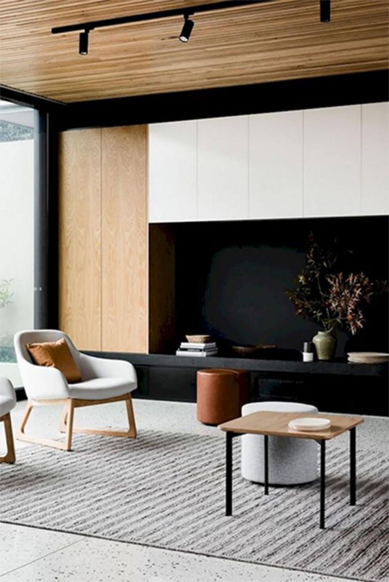 5 ý tưởng phòng khách hiện đại đơn giản và phong cách