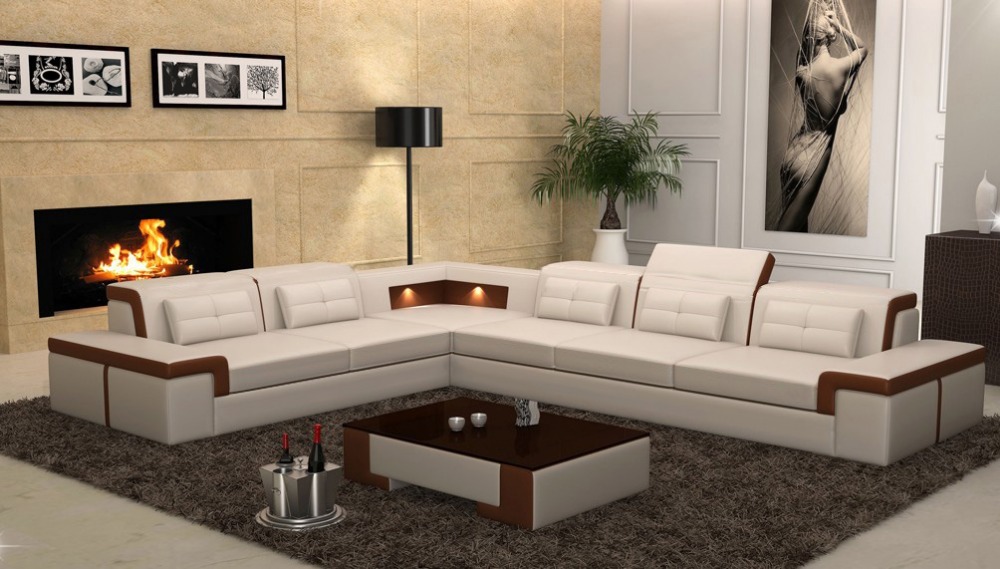 Ấn tượng phòng khách đẹp với sự kết hợp sofa và bàn trà