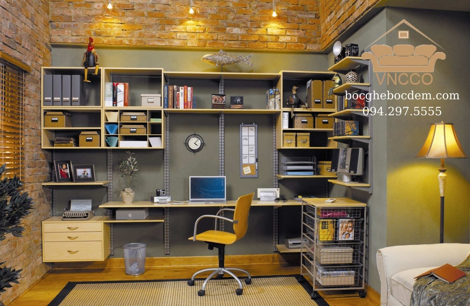 7 ý tưởng để thiết kế một văn phòng tại nhà một cách sáng tạo