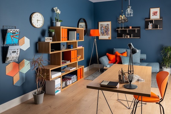 7 ý tưởng phòng khách với màu xanh lam tuyệt đẹp