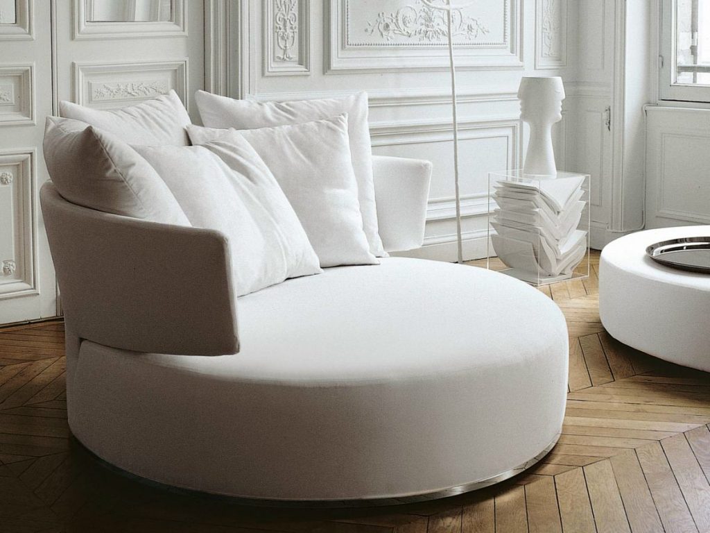 Ghế sofa tròn đơn sự lựa chọn hiện đại và độc đáo cho không gian