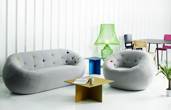 Ghế sofa đơnBọc ghế sofa đơn cho phòng khách hiện đại