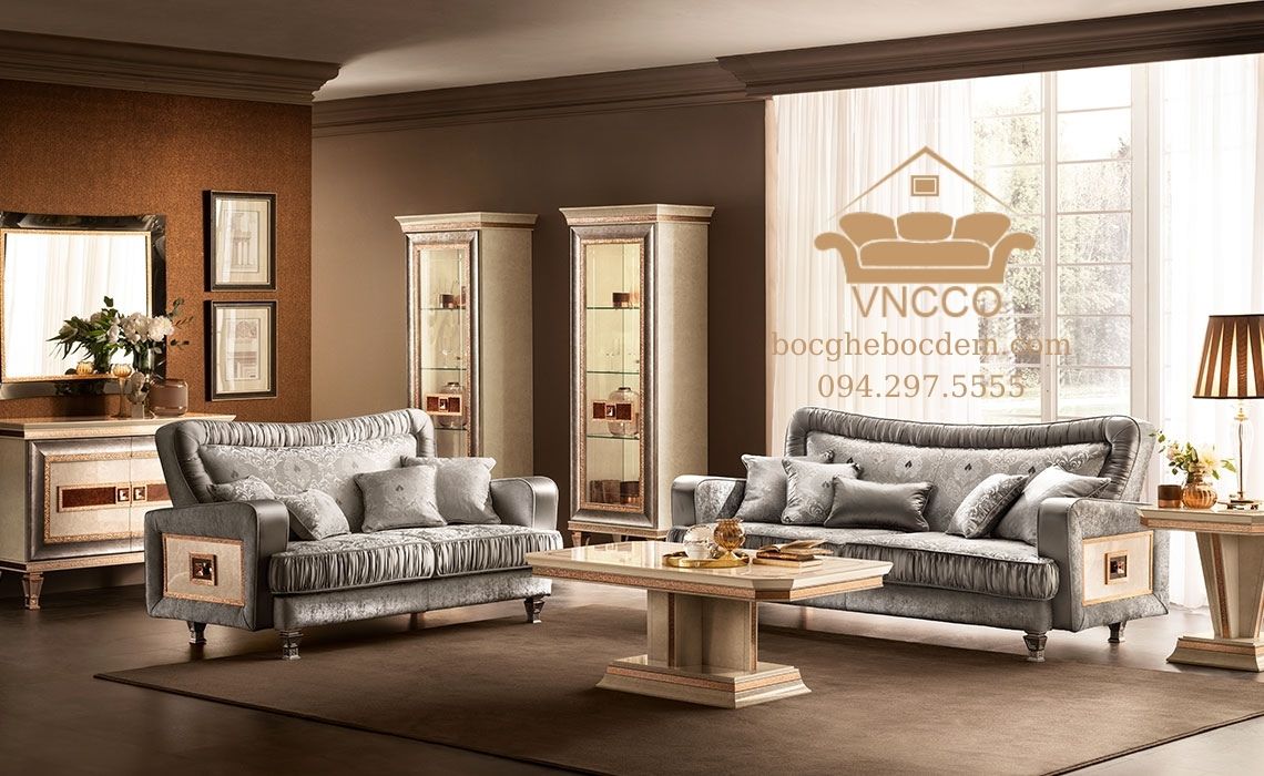 Bộ sưu tập sofa Tân cổ điển: vẻ đẹp không thể nhầm lẫn của ghế sofa cổ điển Ý