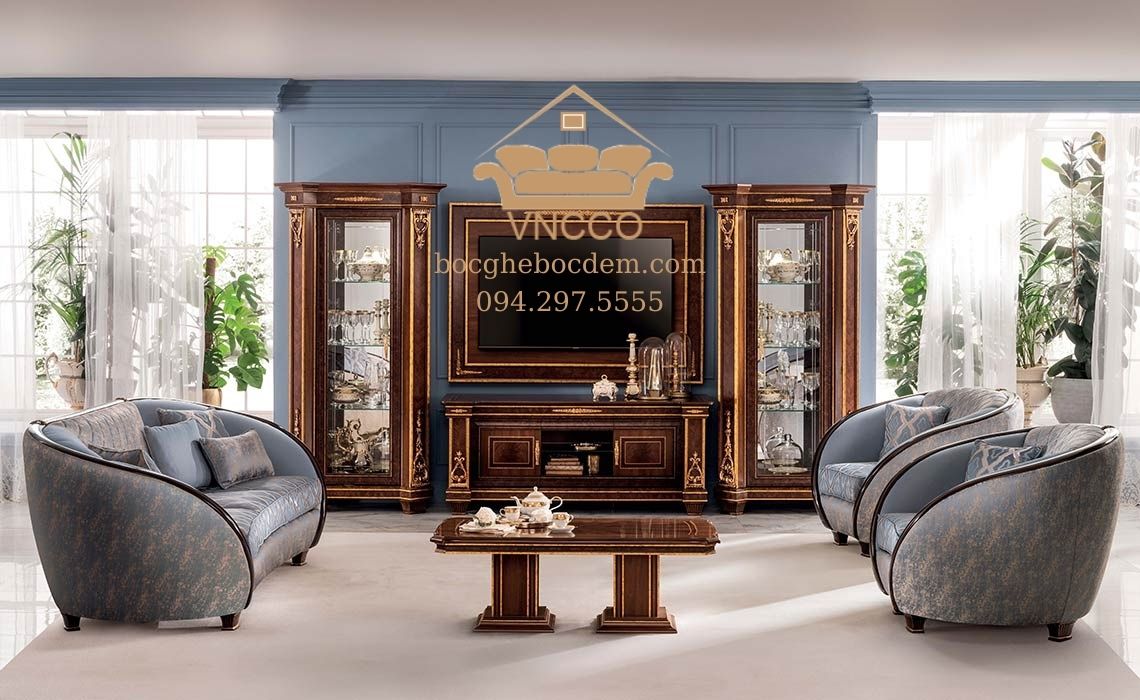 Bộ sưu tập sofa Tân cổ điển: vẻ đẹp không thể nhầm lẫn của ghế sofa cổ điển Ý