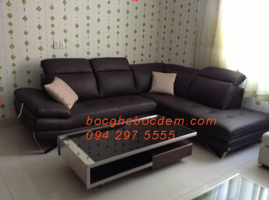Bọc ghế sofa nhà chỊ Thủy CT8B ở Kim Văn, Kim Lũ