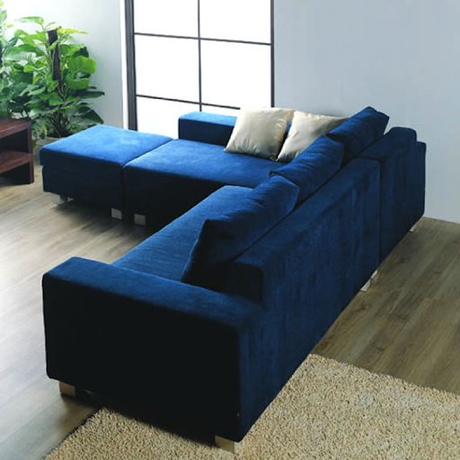 Bọc ghế sofa với vải nhung cao cấp