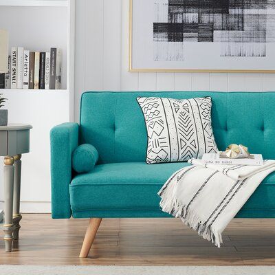 Sáng tạo cùng bọc ghế sofa màu xanh tô điểm cho phòng khách của bạn vào mùa hè này