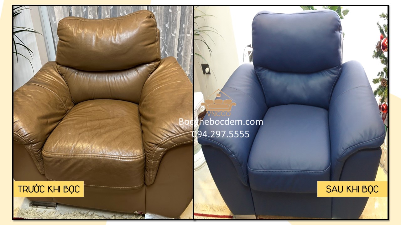 Sáng tạo cùng bọc ghế sofa màu xanh tô điểm cho phòng khách của bạn vào mùa hè này