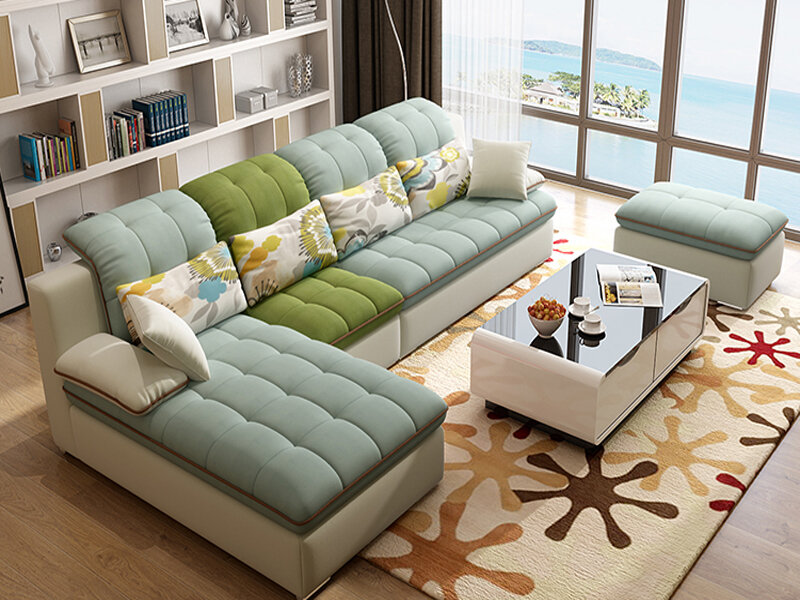 Cách chọn màu đệm ghế phù hợp cho phòng khách