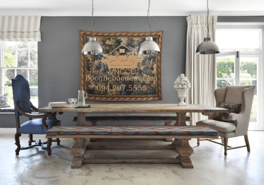 Cách để tìm được chiếc ghế dài cho phòng ăn phù hợp với nội thất của bạn