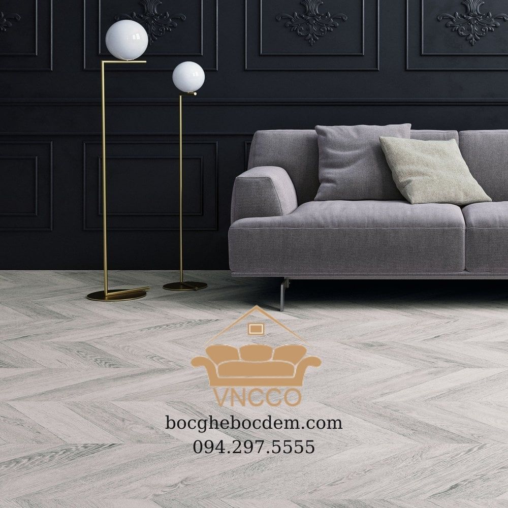 Cách trang trí căn phòng với sàn màu xám nhạt của bạn