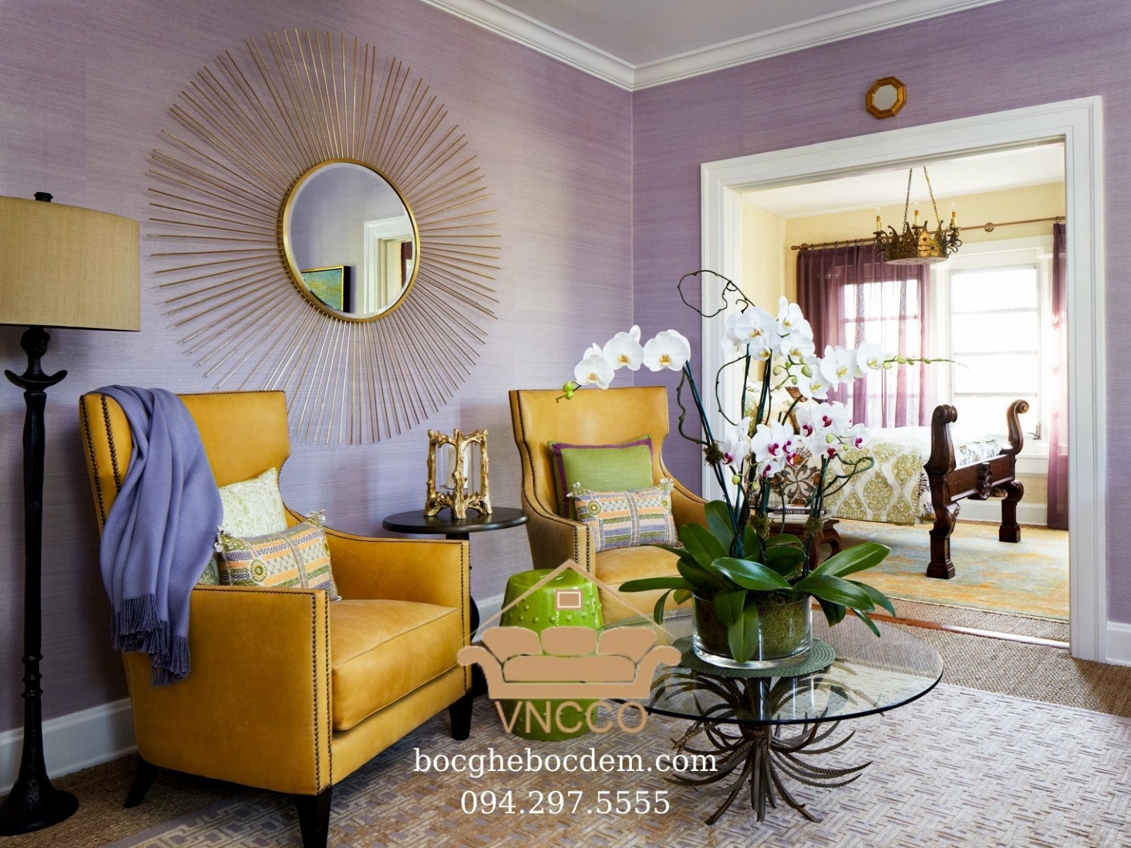 Cách trang trí nhà bằng màu bổ sung