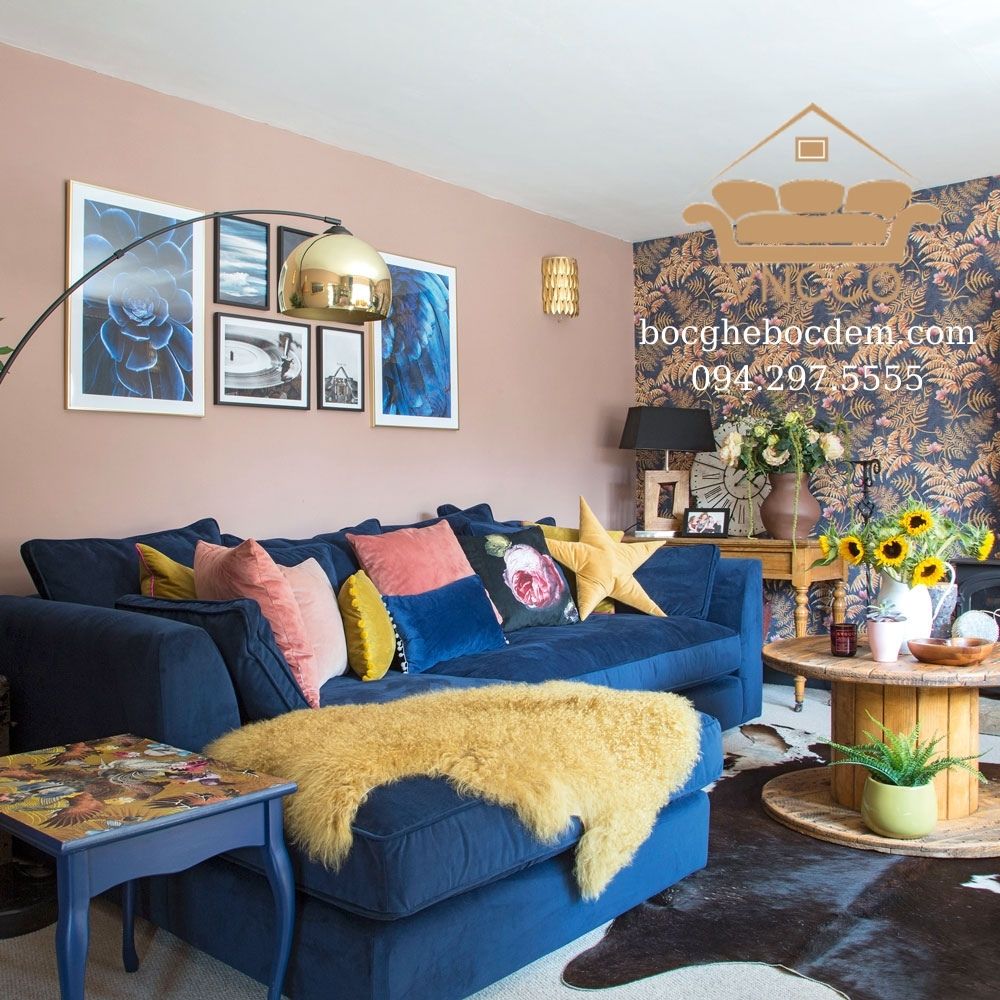 Cách trang trí nhà bằng màu bổ sung