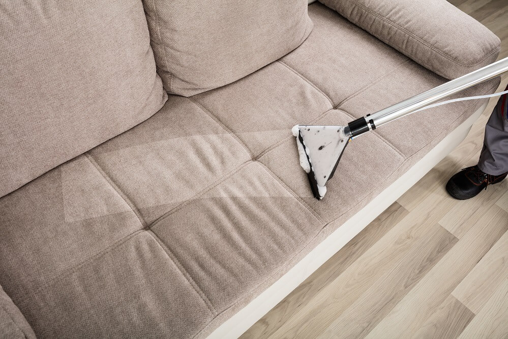 Cách vệ sinh ghế sofa vải tổng hợp và sofa vải da lộn