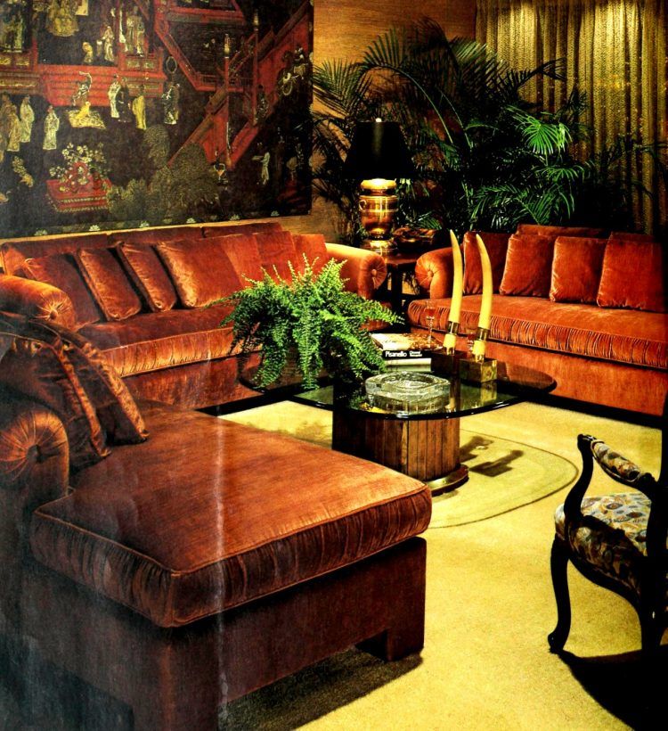 Chiêm ngưỡng vẻ đẹp của chiếc sofa theo phong cách retro