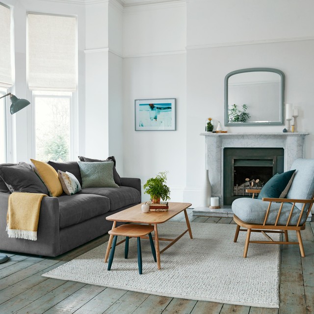 Điểm nhấn và sức ấn tượng từ sofa là bước đệm đầu tạo sự cuốn hút cho không gian nhà