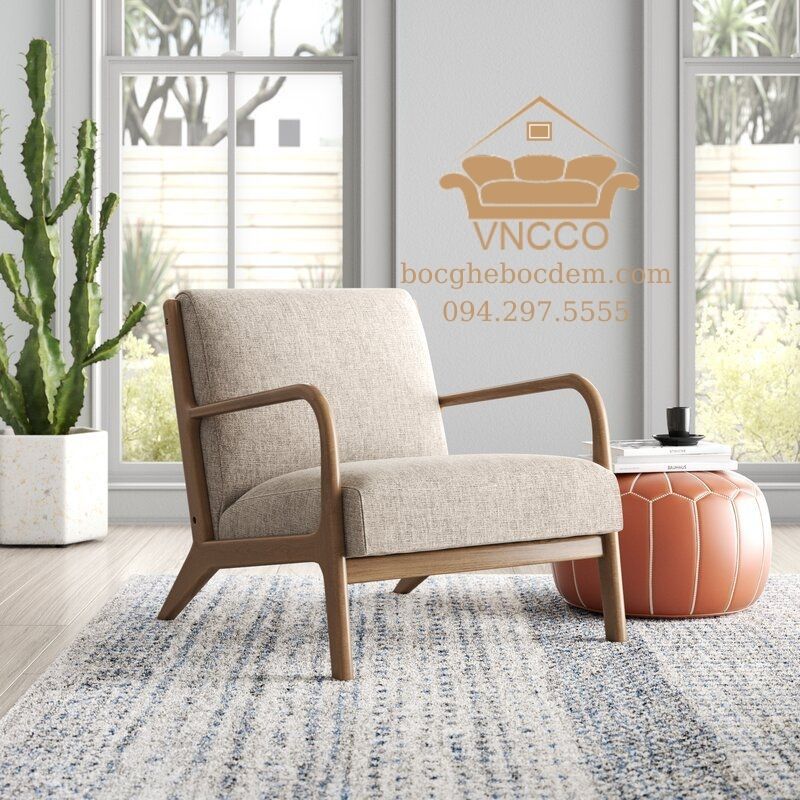 Ghế sofa Accent phong cách đồng quê kiểu Pháp