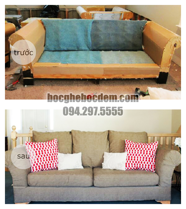 Giá bọc ghế sofa cạnh tranh nhất Hà Nội