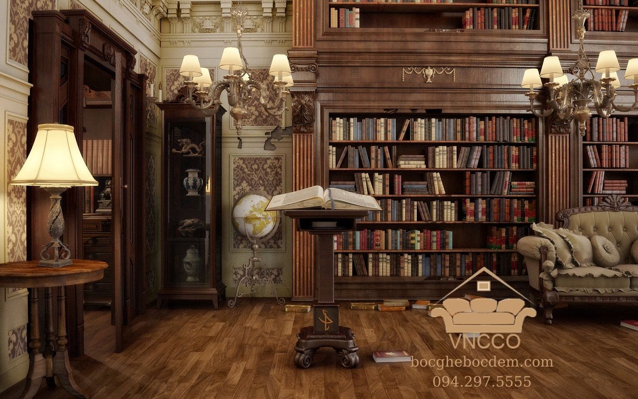 Hướng dẫn thiết kế nội thất với phong cách Dark Academia