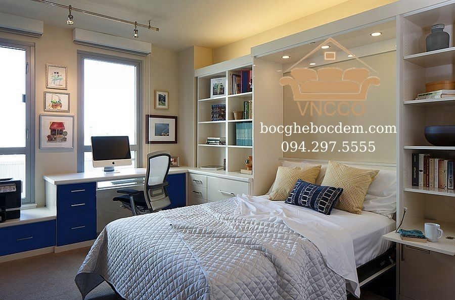 Làm thế nào để thiết kế một văn phòng tại nhà trong phòng ngủ phụ của bạn