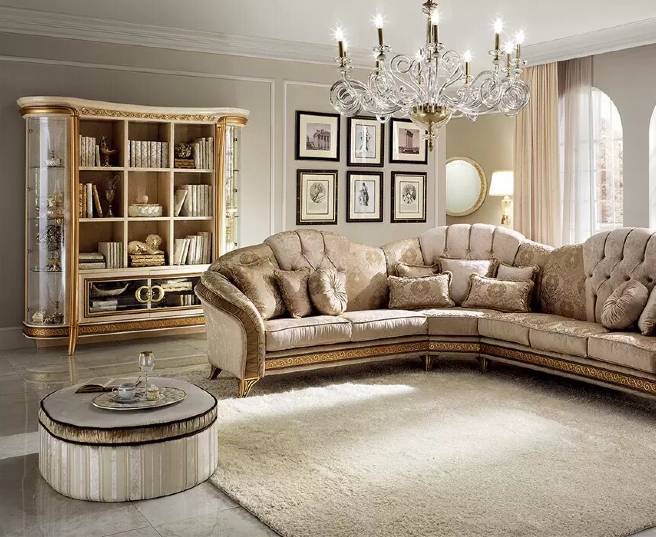 Sự sang trọng của ghế sofa phong cách tân cổ điển