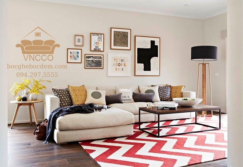 Mẹo trang trí phòng khách tiết kiệm không gian