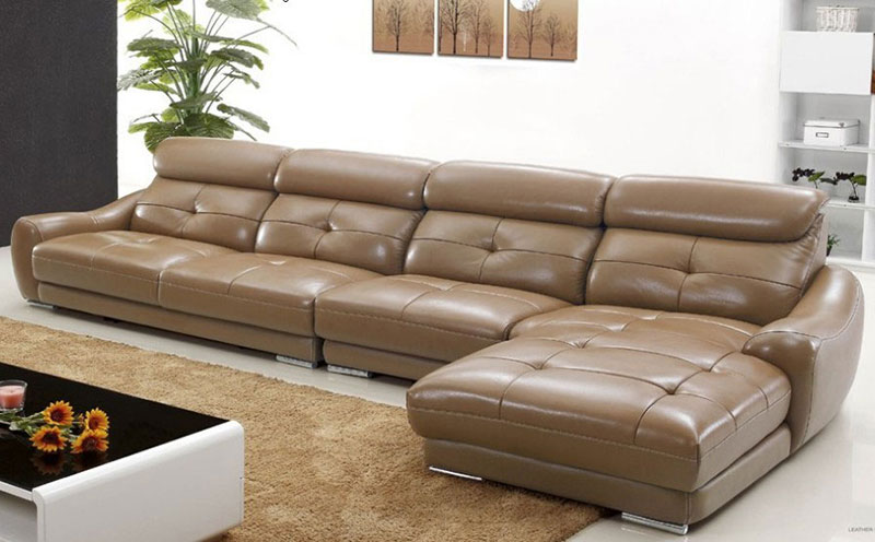 Nên bọc ghế sofa bằng vải hay da?
