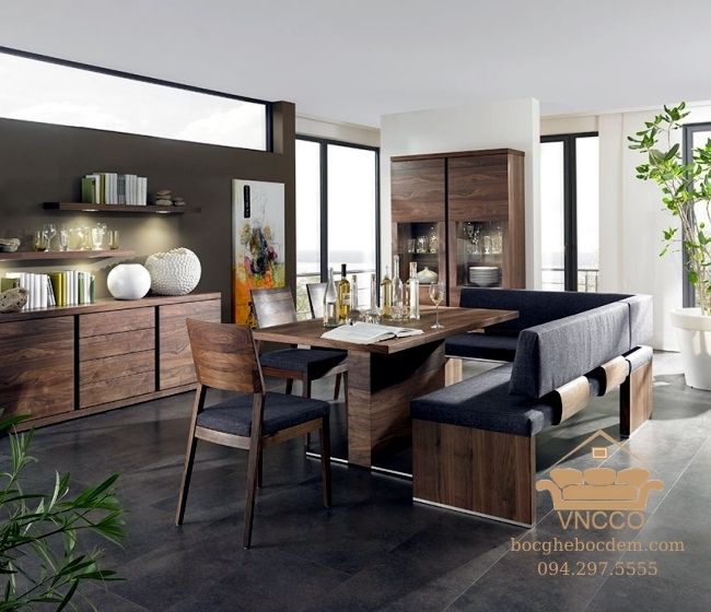 Những lý do bạn nên có một chiếc ghế dài trong không gian ăn uống