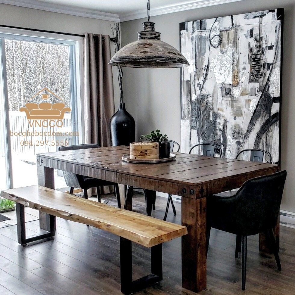 Những lý do bạn nên có một chiếc ghế dài trong không gian ăn uống