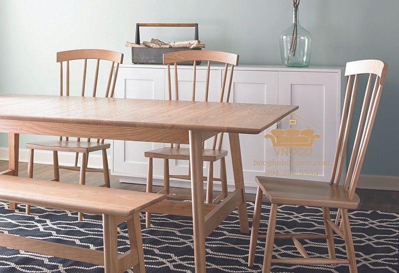 Những lý do bạn nên có một chiếc ghế dài trong không gian ăn uống