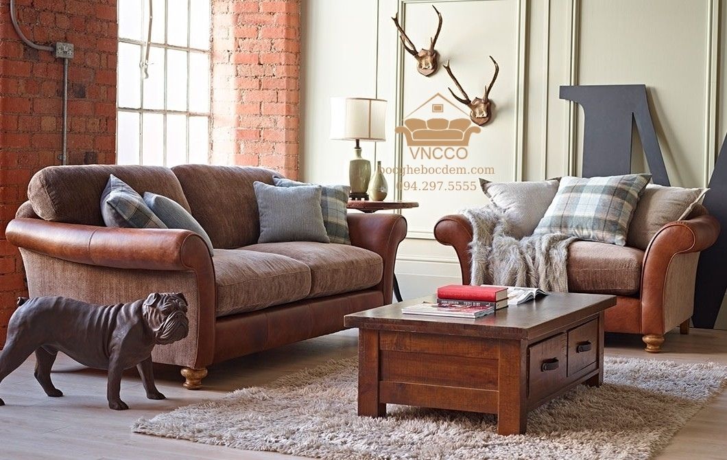 Những mẫu ghế sofa phong cách đồng quê cho phòng khách của bạn