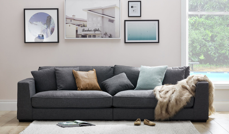Những màu sắc cực kỳ phù hợp với chiếc sofa màu xám của bạn