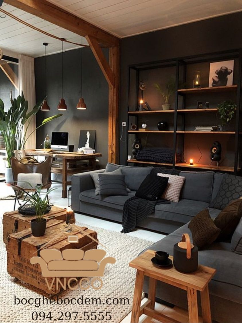 Phong cách trang trí công nghiệp: Làm chủ cảm giác thô quyến rũ của nó