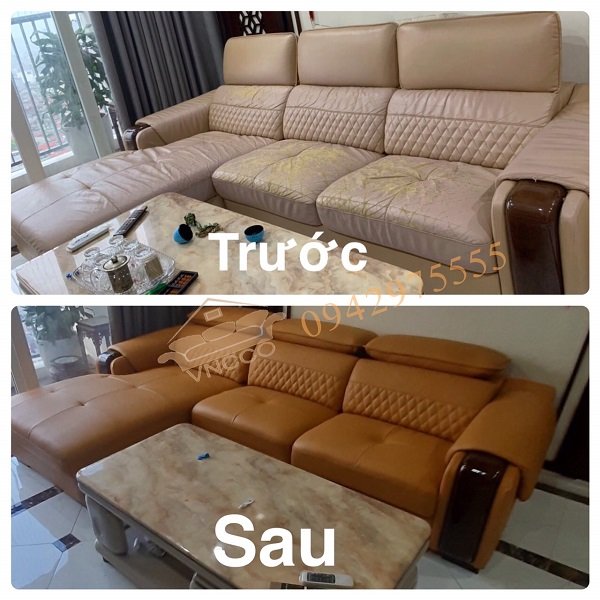 Phục hồi ghế sofa chất lượng hoàn toàn mới thông qua bọc ghế của VNCCO