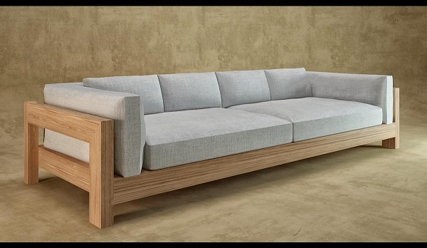 Sofa gỗ và nên chọn vải bọc sofa gỗ hiện đại nhất như thế nào