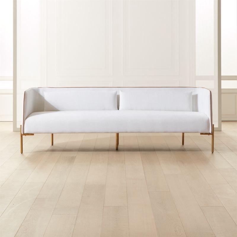 3 cách tạo kiểu cho ghế sofa da trắng của bạn