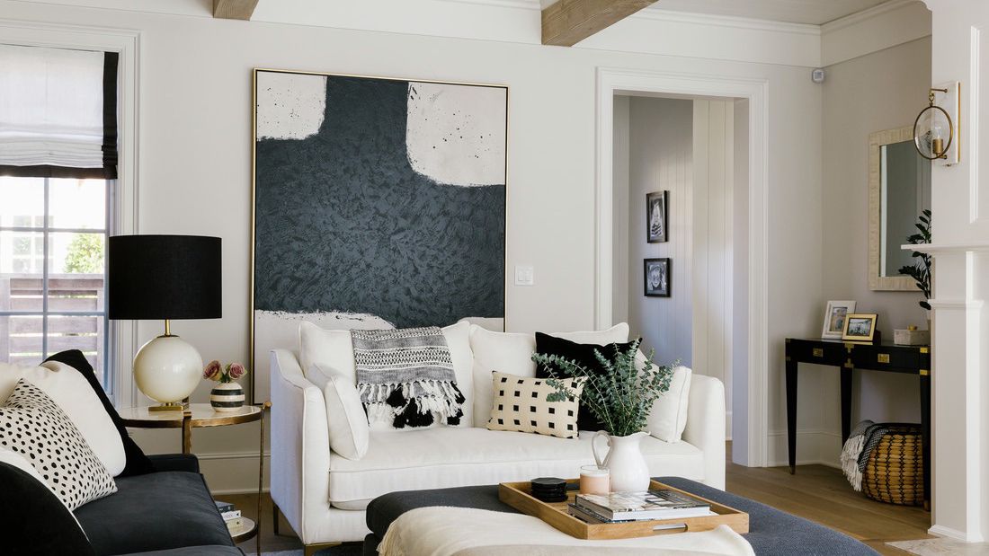 Trang trí nội thất cùng sofa trắng