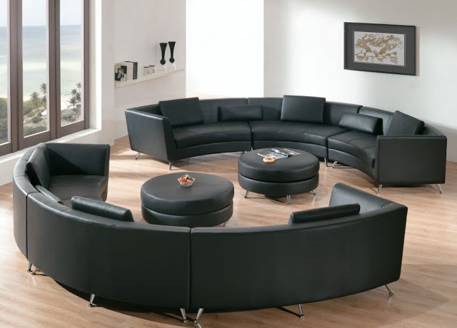 Chọn sofa góc tròn cho phòng chờ và dịch vụ bọc ghế sofa Hà Nội uy tín