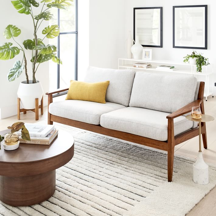 Sofa gỗ và nên chọn vải bọc sofa gỗ hiện đại nhất như thế nào