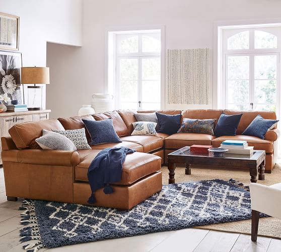 Phối hợp nội thất, bọc ghế sofa màu nâu cho không gian sống 