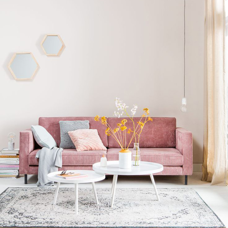 Cách phối hợp ghế sofa màu pastel dành cho phòng khách của bạn