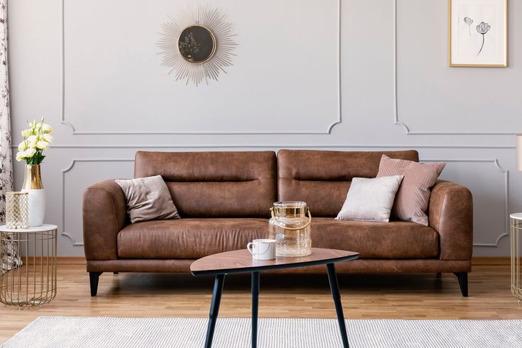 Sofa nâu và những sự kết hợp màu sắc hoàn hảo
